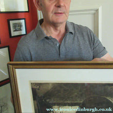 Load image into Gallery viewer, Frank Brangwyn Pencil Signed Etching The Mill Wheel Montreuil
