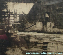 Load image into Gallery viewer, Frank Brangwyn Pencil Signed Etching The Mill Wheel Montreuil

