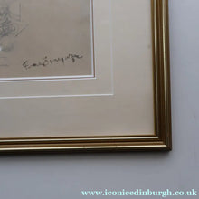 Load image into Gallery viewer, SCOTTISH ART. Vintage Scottish Seascape Gouache Painting by Irene HALLIDAY
