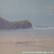 Load image into Gallery viewer, John Widgery Watercolour Painting of Newquay Beach Cornwall
