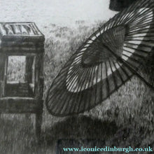 Load image into Gallery viewer, French Art: James TISSOT (1836 - 1902). The Hammock or Le Hamac (1880). Etching and Drypoint. Framed
