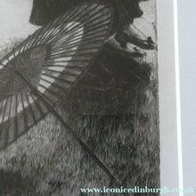 Load image into Gallery viewer, French Art: James TISSOT (1836 - 1902). The Hammock or Le Hamac (1880). Etching and Drypoint. Framed
