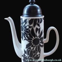Load image into Gallery viewer, Funky 1960s JAVA Flower Power Tall Coffee Pot. Oslo Shape by Carlton Ware
