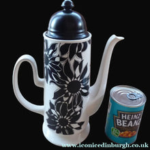 Load image into Gallery viewer, Funky 1960s JAVA Flower Power Tall Coffee Pot. Oslo Shape by Carlton Ware
