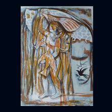 Load image into Gallery viewer, SCOTTISH ART. Edward Gage. Original Pencil Signed Colour Lithograph: Queen of the Birds
