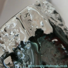 Load image into Gallery viewer, Genuine 1960s WHITEFRIARS Pewter Cylinder "Bark" vase by Geoffrey Baxter; 7 1/2 inches
