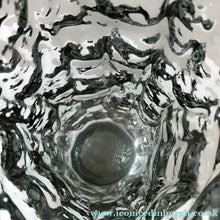 Load image into Gallery viewer, Genuine 1960s WHITEFRIARS Pewter Cylinder "Bark" vase by Geoffrey Baxter; 7 1/2 inches
