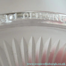 Load image into Gallery viewer, Three Part Holophane Prismatic Hanging Pendant Light Shade 1920s
