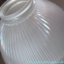 Load image into Gallery viewer, Three Part Holophane Prismatic Hanging Pendant Light Shade 1920s
