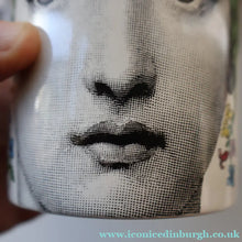 Load image into Gallery viewer, Genuine FORNASETTI Profumi Italian Ceramic Lidded Pot with Original Candle

