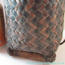 Load image into Gallery viewer, Antique 1940s African Woven Quiver Arrows or Gourd Carrier
