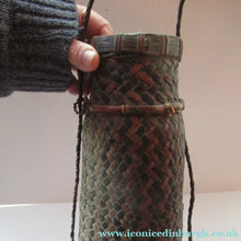 Load image into Gallery viewer, Antique 1940s African Woven Quiver Arrows or Gourd Carrier

