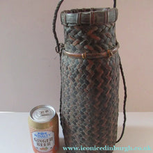 Load image into Gallery viewer, Antique 1940s African Woven Quiver Arrows or Gourd Carrier
