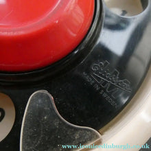 Load image into Gallery viewer, SWEDISH 1950s Ericofon Ericsson Red COBRA Telephone Rotary Dial. WORKING
