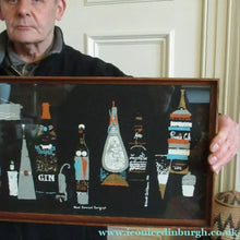 Load image into Gallery viewer, 1950s American Screenprint by Ronald Julius Christensen Entitled Bottles
