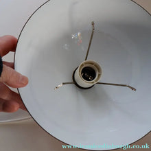 Load image into Gallery viewer, Genuine Vintage DANISH 1960s VERNER PANTON Pendant "Flowerpot" Metal Lampshade. Tangerine Enamel Finish
