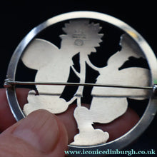 Load image into Gallery viewer, GEORGE JENSEN. Large Vintage Silver Butterfly Brooch by Arno Malinowski for Jensen.  No. 283
