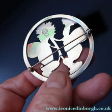 Load image into Gallery viewer, GEORGE JENSEN. Large Vintage Silver Butterfly Brooch by Arno Malinowski for Jensen.  No. 283
