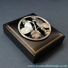 Load image into Gallery viewer, GEORGE JENSEN. Large Vintage Silver Butterfly Brooch by Arno Malinowski for Jensen.  No. 283
