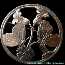 Load image into Gallery viewer, GEORGE JENSEN. Large Vintage Silver Butterfly Brooch by Arno Malinowski for Jensen.  No. 283
