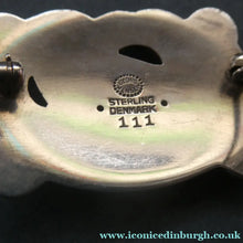 Load image into Gallery viewer, Vintage Danish GEORG JENSEN Sterling Silver Bird / Dove Brooch. Model 111
