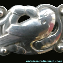 Load image into Gallery viewer, Vintage Danish GEORG JENSEN Sterling Silver Bird / Dove Brooch. Model 111
