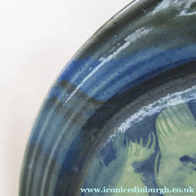 Load image into Gallery viewer, Geroge Ormerod Large Studio Pottery Platter Decoration with Fish
