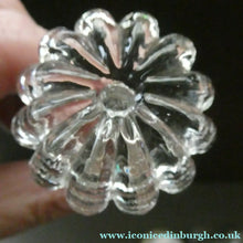 Load image into Gallery viewer, ANTIQUE GEORGIAN (1830s) Hand-Blown Hooped Neck Decanter with Original Stopper
