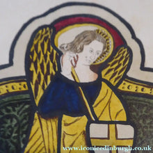 Load image into Gallery viewer, 1805 Antique Coloured Engraving of Stained Glass William Fowler Lincolnshire

