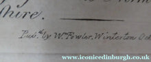 Load image into Gallery viewer, 1805 Antique Coloured Engraving of Stained Glass William Fowler Lincolnshire
