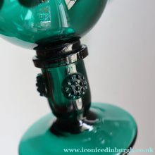 Load image into Gallery viewer, Antique Pair of Small Bristol Green 18th Century Hand-Blown Glass Roemers
