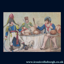 Load image into Gallery viewer, OTTOMAN EMPIRE INTEREST. Antique GEORGIAN Satirical Print: Turkey in Danger or Mirror of 1806
