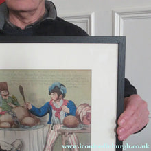 Load image into Gallery viewer, OTTOMAN EMPIRE INTEREST. Antique GEORGIAN Satirical Print: Turkey in Danger or Mirror of 1806 - British Prints
