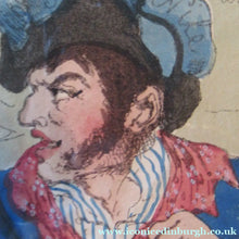 Load image into Gallery viewer, Georgian Satirical Print Ottoman Empire History Napoleon Bonaparte and Turkey 1806
