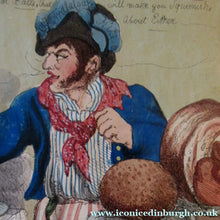 Load image into Gallery viewer, Georgian Satirical Print Ottoman Empire History Napoleon Bonaparte and Turkey 1806
