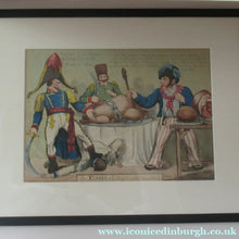 Load image into Gallery viewer, OTTOMAN EMPIRE INTEREST. Antique GEORGIAN Satirical Print: Turkey in Danger or Mirror of 1806 - British Prints
