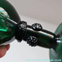 Load image into Gallery viewer, SINGLE Small Bristol Green 18th Century Hand-Blown Glass Roemer. 4 1/2 inches high
