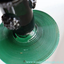Load image into Gallery viewer, SINGLE Small Bristol Green 18th Century Hand-Blown Glass Roemer. 4 1/2 inches high
