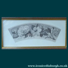 Load image into Gallery viewer, ORIGINAL GEORGIAN Watercolour. RARE Early 19th Century Grisaille Floral Designs for Plate Border Decorations: E
