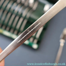 Load image into Gallery viewer, GERALD BENNEY for Viners, Sheffield. STUDIO Pattern. Set of Longer Length Fish Knives and Forks. Iconic 1960s Stainless Steel Cutlery
