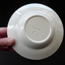 Load image into Gallery viewer, Six GERMAN ART DECO Waechtersbach Small Dessert Bowls: with Simple Blue and White Checked Rim
