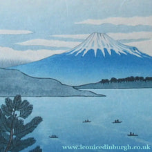 Load image into Gallery viewer, Gihachiro Okuyama (1907 - 1981). Vintage Japanese Woodblock Print of Mount Fuji
