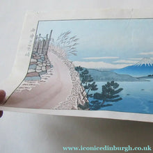 Load image into Gallery viewer, Gihachiro Okuyama (1907 - 1981). Vintage Japanese Woodblock Print of Mount Fuji
