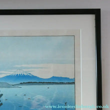 Load image into Gallery viewer, Gihachiro Okuyama (1907 - 1981). Vintage Japanese Woodblock Print of Mount Fuji
