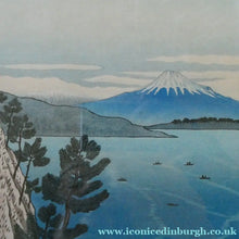 Load image into Gallery viewer, Gihachiro Okuyama (1907 - 1981). Vintage Japanese Woodblock Print of Mount Fuji
