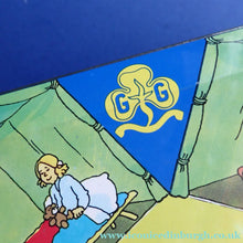 Load image into Gallery viewer, GIRL GUIDES 75th ANNIVERSARY Tin. 1985 Vintage Cadbury's Biscuit or Cake Tin. Excellent Condition
