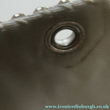 Load image into Gallery viewer, Glittery Vintage SILVER Glomesh Disco Evening Clutch Bag or Purse. Fancy Diamante Clasp Detail
