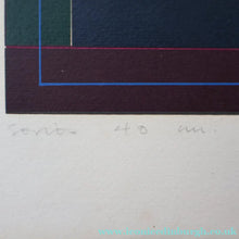 Load image into Gallery viewer, Gordon House (1932 - 2004). 1960s POP ART Screenpint. Entitled Series 40cm E. Pencil Signed
