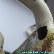 Load image into Gallery viewer, Rare Pair of STAFFORDSHIRE FIGURES. The Duke and Duchess of Cambridge on Horseback
