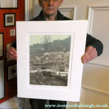 Load image into Gallery viewer, Graham Evernden (b. 1947)  Colour Etching and Aquatint Entitled "Grasshoper Brook". Signed in Pencil
